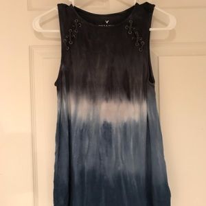 Cute blue soft and sexy  tank top